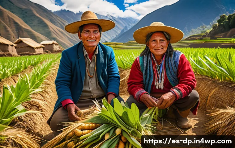 생태 지혜 생활의 문화적 맥락 - A vibrant Andean indigenous community engaged in traditional sustainable farming using the milpa